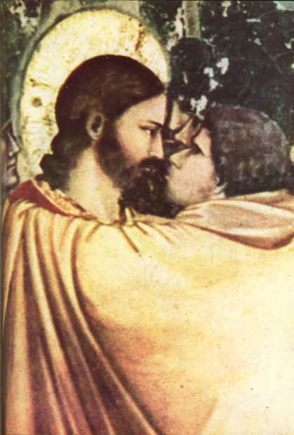 El beso de Judas, por Giotto di Bondone